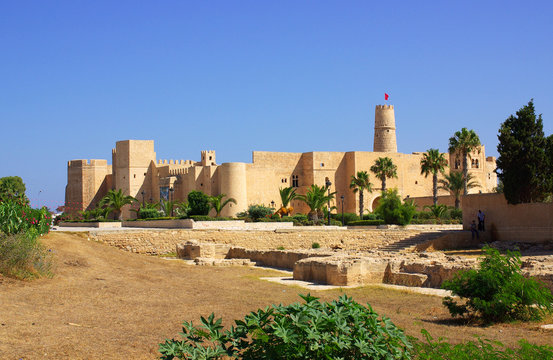 Ribat in Monastir in Tunisia, Africa