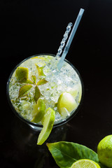 Mojito cocktail at the club