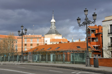Naklejka premium Segovia Bridge, Madrid (Spain)