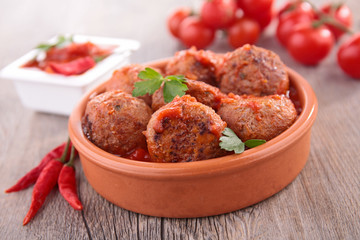 grilled meatballs