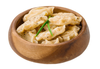 Vareniki - stuffed dumplings