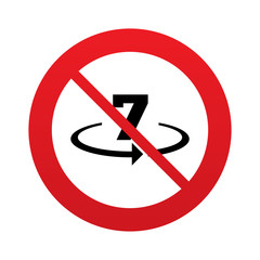 Return of goods within 7 days sign icon.