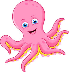 Cute octopus cartoon
