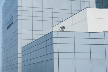 Details of modern office building