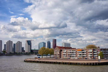 Fototapeta premium City of Rotterdam Cityscape