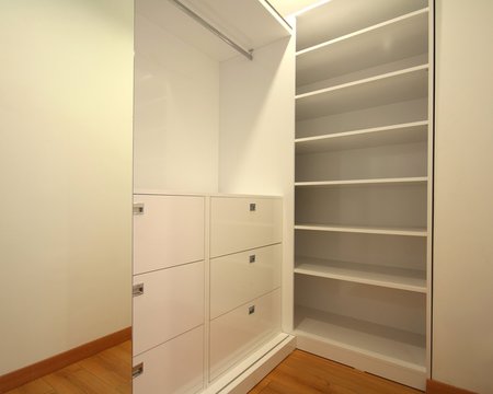 Wardrobe and dressing room