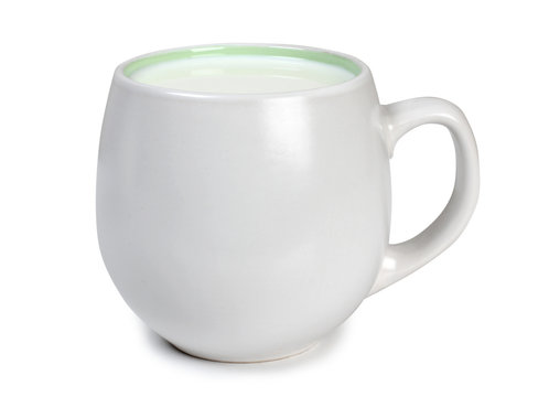 Cup with milk