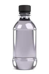 realistic 3d render of bottle
