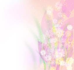 Obraz na płótnie Canvas Bright spring background