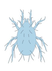 cartoon image of mite animal