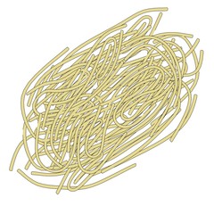 cartoon image of pasta food