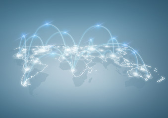 world map