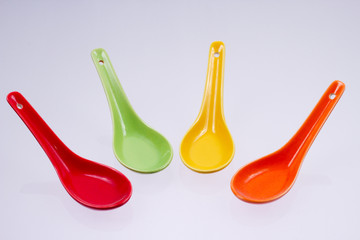 Colored spoons