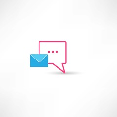 Fototapeta premium New message