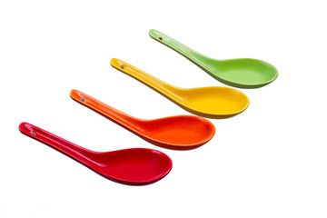 Colored spoons
