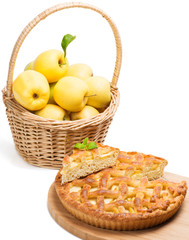 apple pie and apples