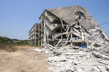 Destroy building