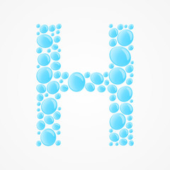 Alphabet. Letter H