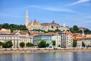 Along Danube River in Budapest