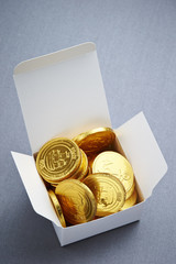 golden coins