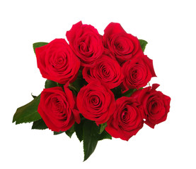 Red roses bouquet