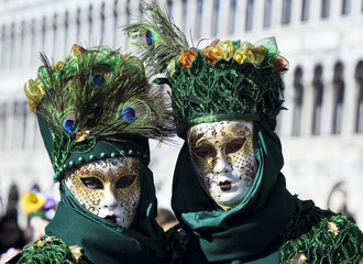 Naklejka premium Karneval Venedig