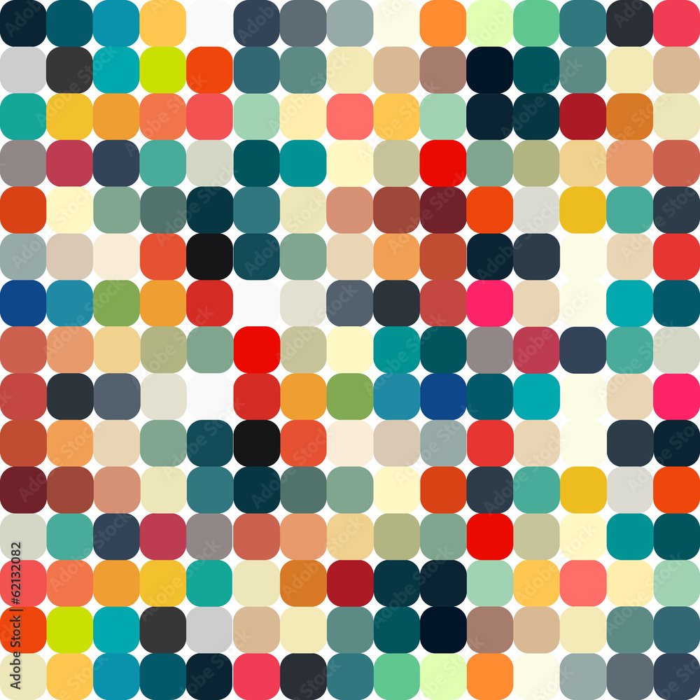 Poster abstract geometric retro pattern seamless for your design
