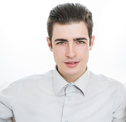 Fototapeta premium Portrait of handsome young man