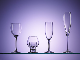 wine glasses