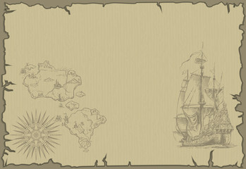 old map background