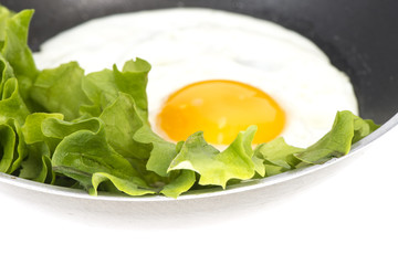 Spiegelei in der Pfanne / fried egg