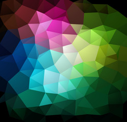 Abstract colorful geometric background