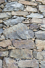 Detail texture of stone wall