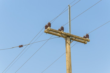 Electric post