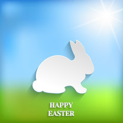 Cute Easter Rabbit Bunny