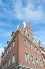Fototapeta premium Riga Pink Building