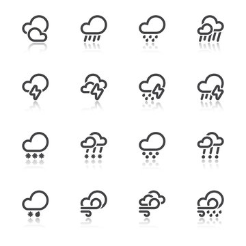 Bad weather symbols