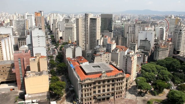 Sao Paulo, the biggest city in Brazil