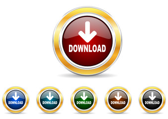 download icon vector set