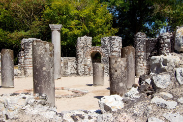 Remains of ancient city