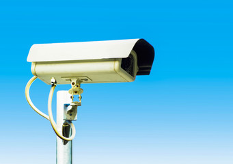 Security Camera or CCTV isolate on white background