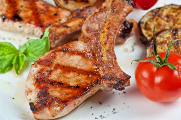 meat with vegetable