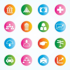 Web Icon Set. Easy To Edit Vector Image