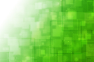 Green tech abstract background.