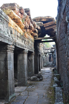 Banteay Kdei, part of the Angkor wat complex in Cambodia