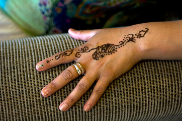 Earth Henna/Mehndi Body Painting