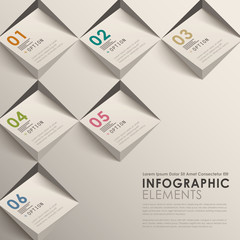 3d abstract infographics