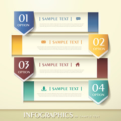 3d abstract banner infographics