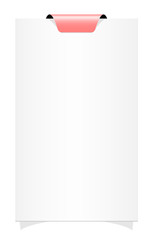 the horizontal blank banner