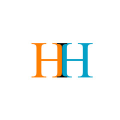 Artwork with alphabet H